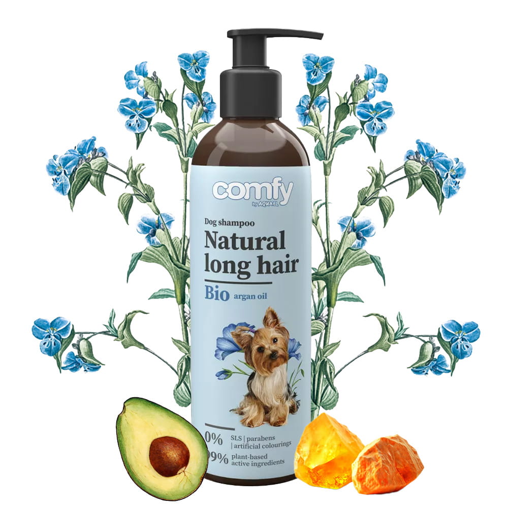 Comfy Long Hair Szampon Dla Psa Psów Długowłosych Naturalny z Awokado 250ml